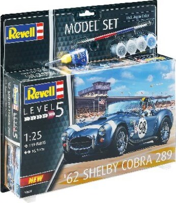 Revell - Shelby Cobra 289 Inkl. Maling - 1:25 - Level 5 - 67669