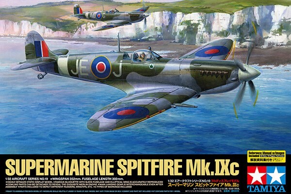 Tamiya - Supermarine Spitfire Mk.ixc Fly Byggesæt - 1:32 - 60319