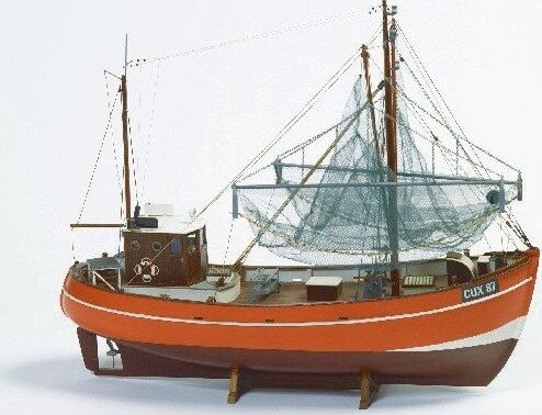 Billing Boats Dampfschiff HJEJLEN - Holz Bausatz 1:33, 85x19x17cm