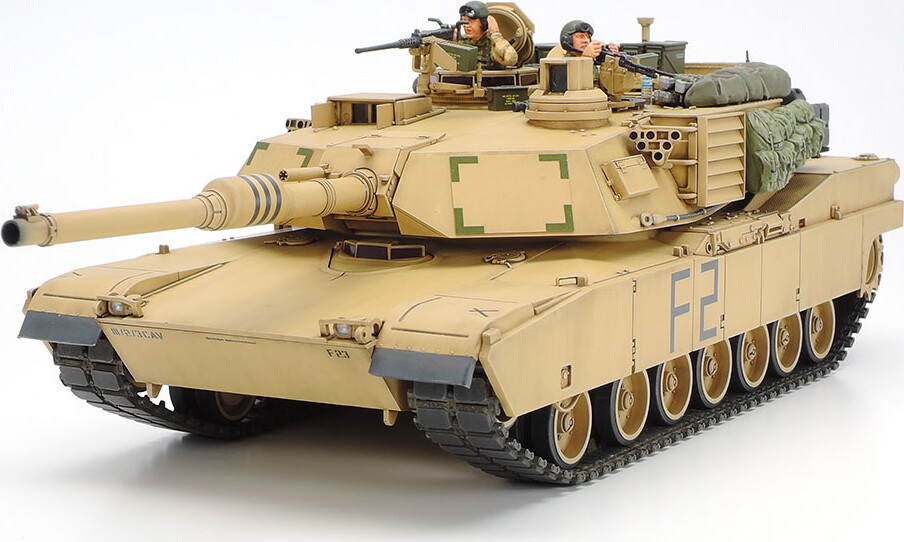 Tamiya - Abrams M1a2 120 Mm Tank Byggesæt - 1:35 - 35269