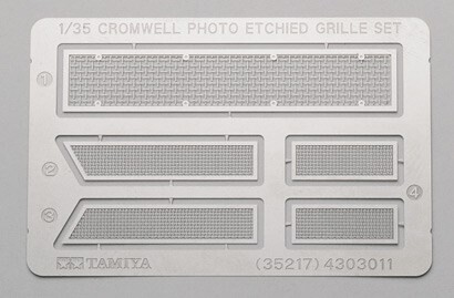 Tamiya - Cromwell Mk.? Etched Grille - 1/35 - 35222