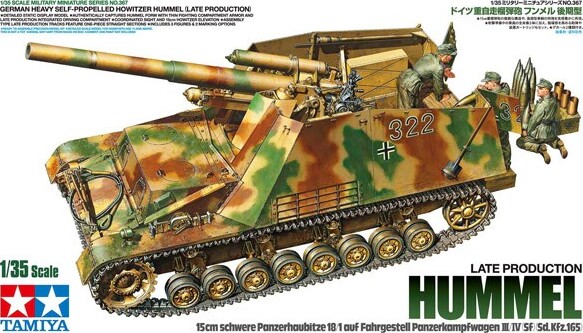 Tamiya German Heavy Self-propelled Howitzer "Hummel" modelkampvogn