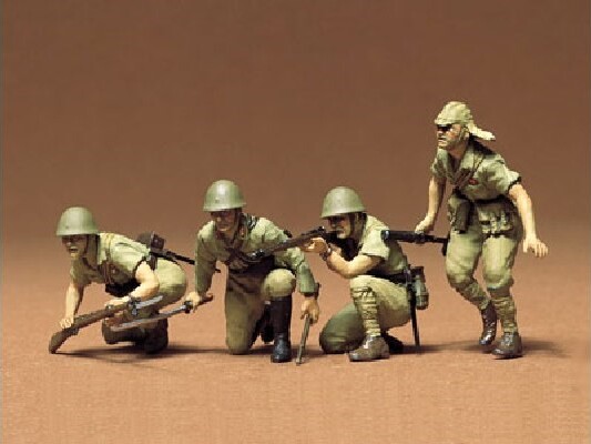 Tamiya - Japanese Army Infantry - Model Figurer - 1:35 - 35090