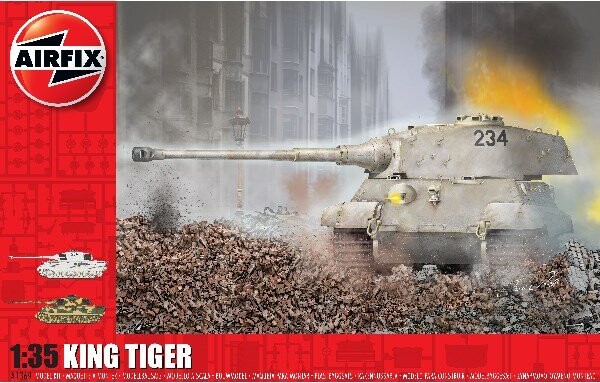 Billede af Airfix - King Tiger Tank Byggesæt - 1:35 - A1369