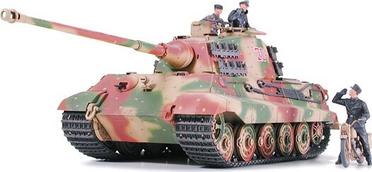 Tamiya - King Tiger Ardennes Model Tank Byggesæt - 1:35 - 35252