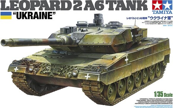 Se 1/35 Leopard 2 A6 Tank 'ukraine' - 25207 hos Gucca.dk