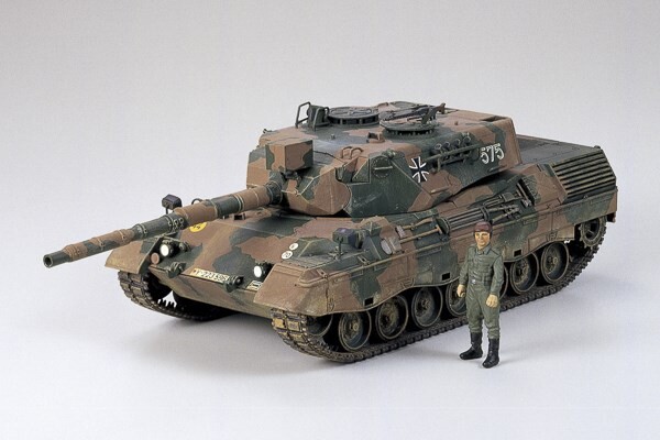 Tamiya - Leopard A4 Model Tank Byggesæt - 1:35 - 35112