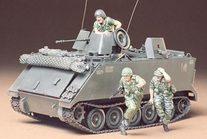Se Tamiya - M113 Acav Model Tank Byggesæt - 1:35 - 35135 hos Gucca.dk