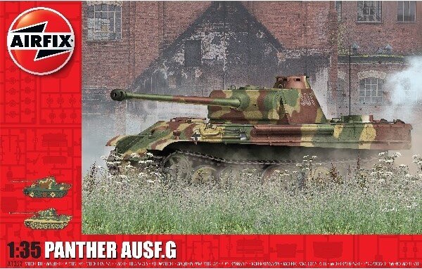 Se Airfix - Panther Tank Byggesæt - 1:35 - A1352 hos Gucca.dk