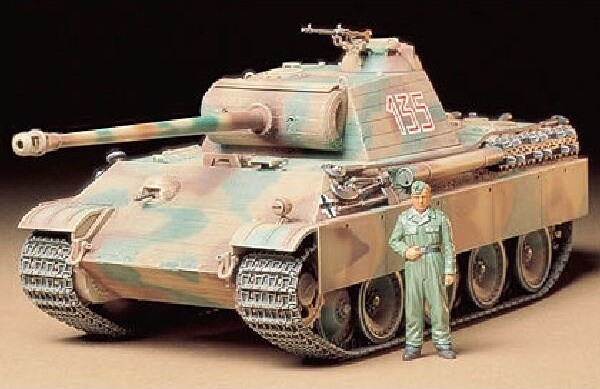 Tamiya - Panther Type G Model Tank Early Version - 1/35 - 35170