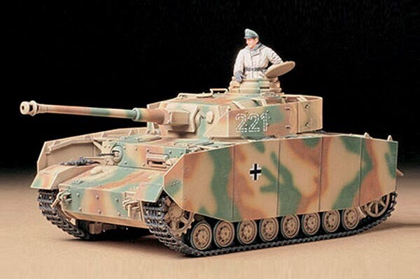 Tamiya - Panzerkampfwagen Iv Ausf.h Early Byggesæt - 1:35 - 35209