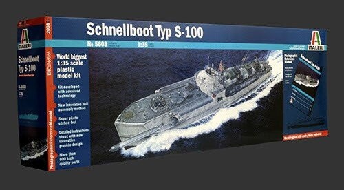 Billede af Italeri - Schnellbot Typ S-100 Skib Byggesæt - 1:35 - 5603