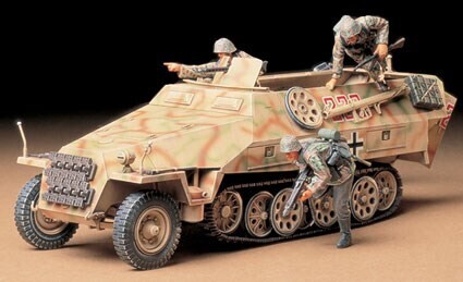 Tamiya - Sd Kfz 251/1 Auf D Model Tank Byggesæt - 1:35 - 35195