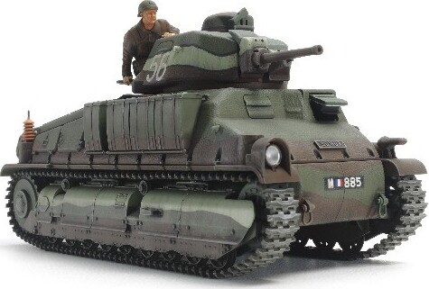 Tamiya - Somua S35 Model Tank Byggesæt - 1:35 - 35344