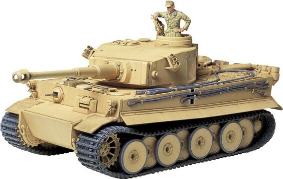 Tamiya - Tiger I Afrika Initial Production Byggesæt - 1:35 - 35227