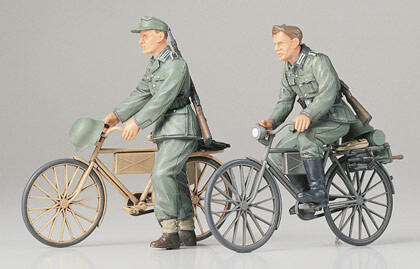Billede af Tamiya - Tyske Soldater Med Cykler - Model Figurer - 1/35 - 35240