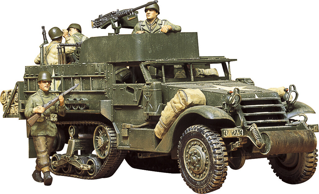 Tamiya 35070 - U.s. Armored Personnel Carrier M3a2 Half Track - 1:35