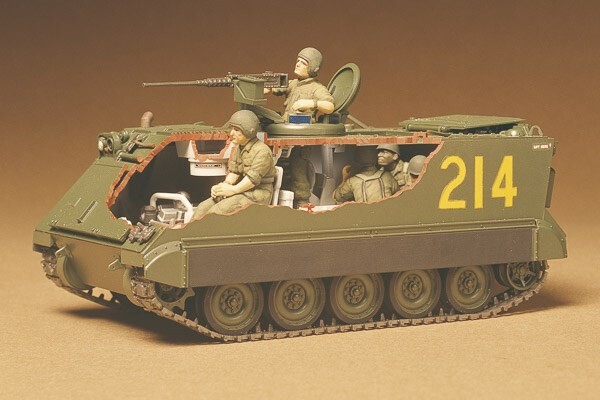 Billede af Tamiya - M113 Us Model Tank Byggesæt - 1:35 - 35040