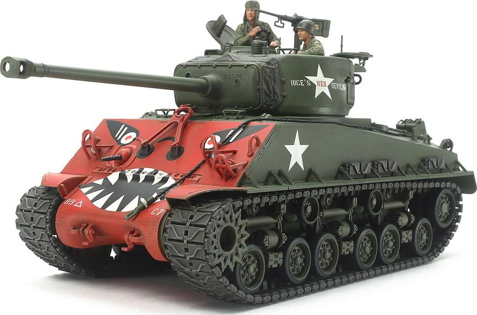 Tamiya - M4a3e8 Sherman Easy Eight Korean War Byggesæt - 1:35 - 35359