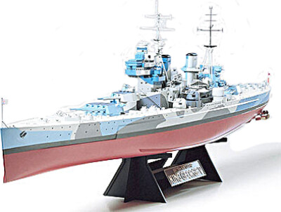 Billede af Tamiya - King George V British Battleship Byggesæt - 1:350 - 78010