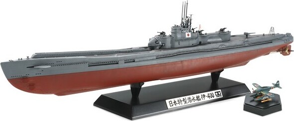Billede af Tamiya - I-400 Japanese Navy Submarine Byggesæt - 1:350 - 78019