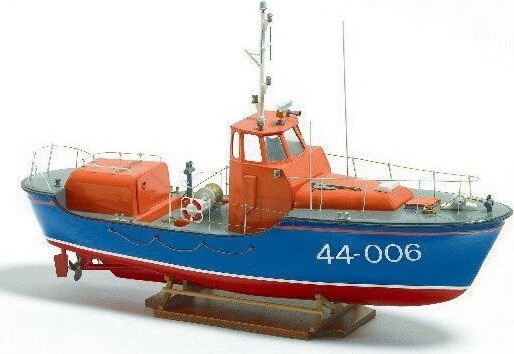 Billing Boats 1:40 RNLI Waveny Lifeboat Plastic hull photomanual