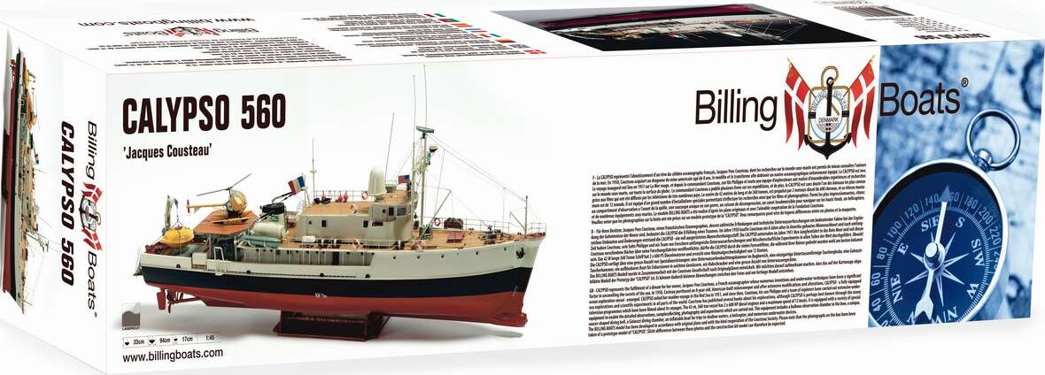 Billing Boats - Calypso Skib Byggest - 1:45 - Bb560