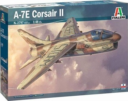 Billede af Italeri - A-7e Corsair Ii Fly Byggesæt - 1:48 - 2797