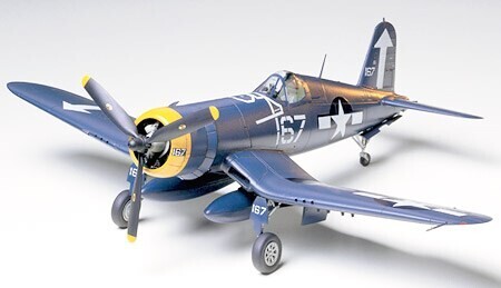Tamiya - Vought F4u-1d Corsair Modelfly Byggesæt - 1:48 - 61061