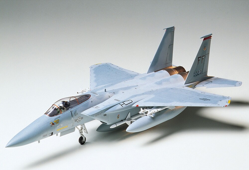 Tamiya - Mcdonnell Douglas F-15c Eagle Byggesæt - 1:48 - 61029