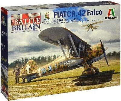 Billede af Italeri - Fiat Cr 42 Falco Fly Byggesæt - 1:48 - 2801
