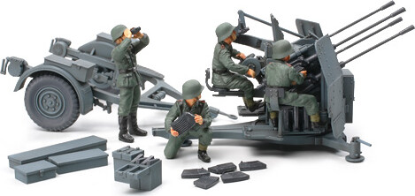 Tamiya - German 20mm Flakvierling 38 Byggesæt - 1:48 - 32554