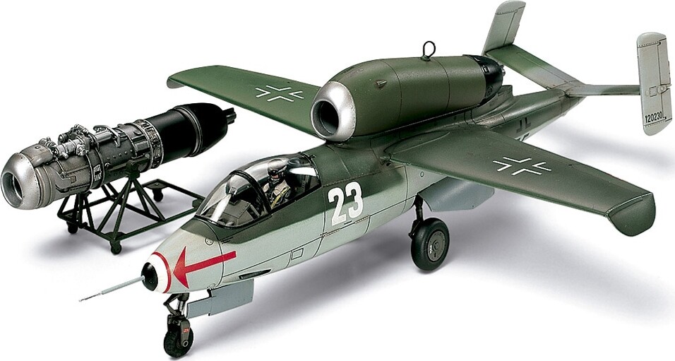 Tamiya - Heinkel He162 A-2 Salamander Byggesæt - 1:48 - 61097