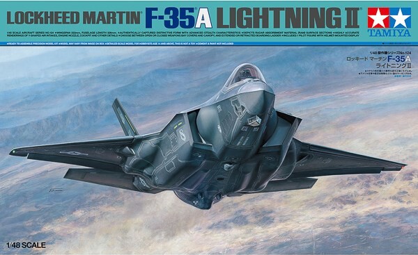 Tamiya - F-35a Lightning Ii Lockheed Martin Byggesæt - 1:48 - 61124