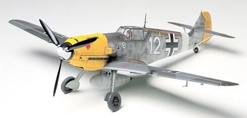 Tamiya - Messerschmitt Bf109e 4/7 Trop Fly Byggesæt - 1:48 - 61063