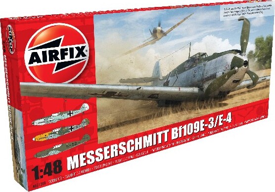 Se Airfix - Messerschmitt Bf109e-3 Fly Byggesæt - 1:48 - A05120b hos Gucca.dk
