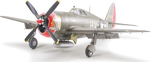 Se Tamiya - P-47d Thunderbolt Modelfly Byggesæt - 1:48 - 61086 hos Gucca.dk
