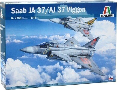Italeri - Saab Ja 37 Fly Byggest - 1:48 - 2785