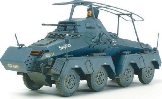 Tamiya - Sd.kfz. 232 Model Tank Byggesæt - 1/48 - 32574