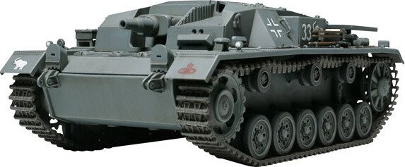 Se Tamiya - Sturmgeschutz Iii Auf.b Tank Byggesæt - 1:48 - 32507 hos Gucca.dk