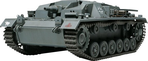 Tamiya - Sturmgeschutz Iii Auf.b Tank Byggesæt - 1:48 - 32507