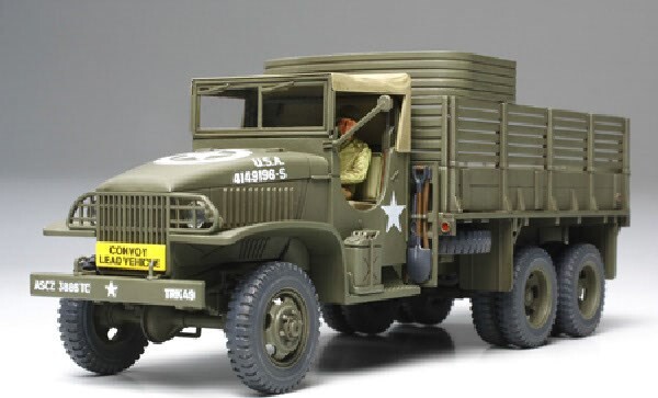 Tamiya - Cargo Truck U.s. 2 1/2ton 6x6 Byggesæt - 1:48 - 32548