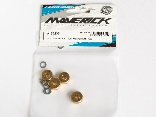 14mm Wheel Hex Hub Set (4pcs) - Mv150233 - Maverick Rc