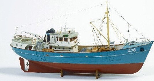 Se Billing Boats - Nordkap Fishing Trawler 476 Skib Byggesæt - 1:50 - Bb476 hos Gucca.dk