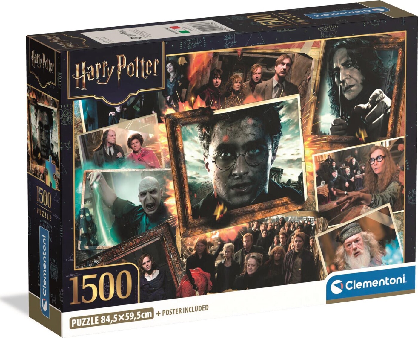 Harry Potter Puslespil - High Quality - 1500 Brikker - Clementoni