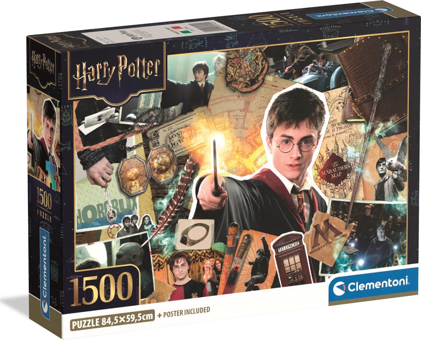 Harry Potter Puslespil - High Quality - 1500 Brikker - Clemetoni