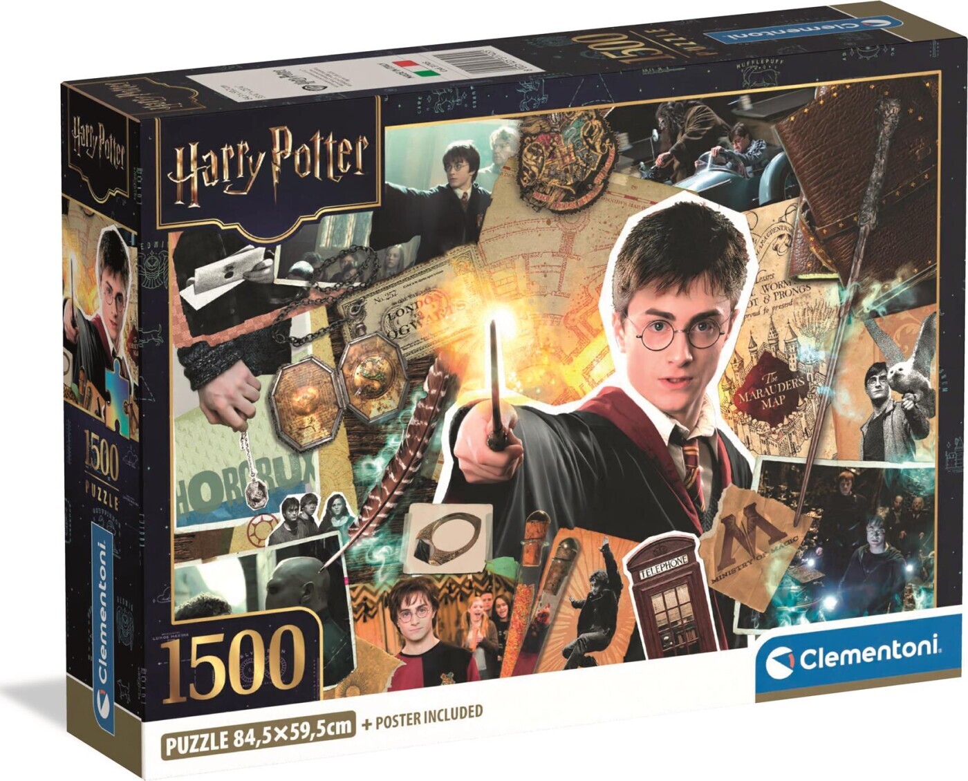 Harry Potter Puslespil - High Quality - 1500 Brikker - Clemetoni - Clementoni
