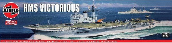 Airfix - Hms Victorious Skib Byggesæt - 1:600 - A04201v