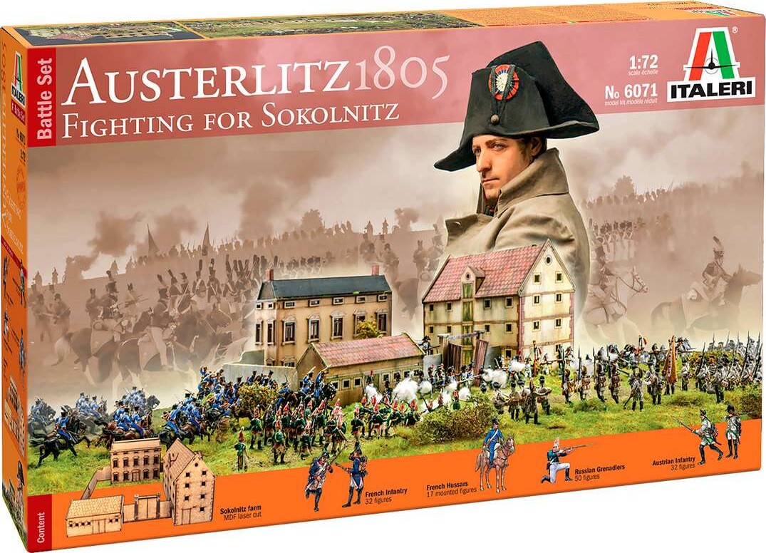 Italeri - Austerlitz 1805 - Fighting For Sokolnitz - 1:72 - 6071