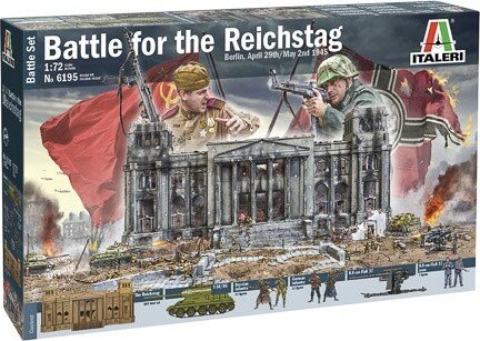 Se Italeri - Battle For The Reichstag - 1:72 - 6195 hos Gucca.dk